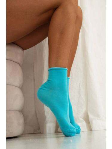Жіночі високі шкарпетки Fit Milena, -бірюзовий