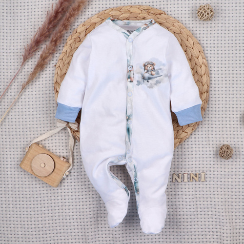 NINI BABY BEAR PILOT комбінезон з органічної бавовни ABN-5748/BIA