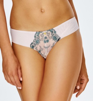 Lupoline 2552 – жіночі трусики з тюлем і квітковим візерунком