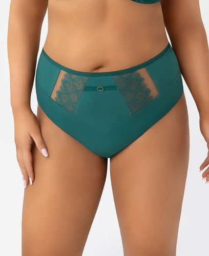 Трусики Gorsenia F004 Kasja, - зелений - висока посадка, і комфорт