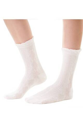 Жіночі шкарпетки ART.066 Comet 3D, - 007 екрю