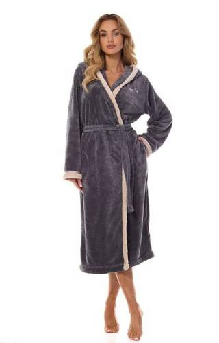 Довгий жіночий халат 2419 Tess L&L, - onyx