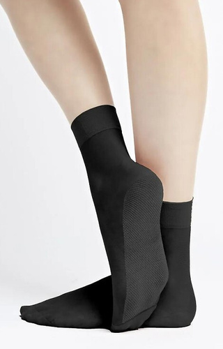 Шкарпетки жіночі 20 den Nature Sole Knittex - чорний