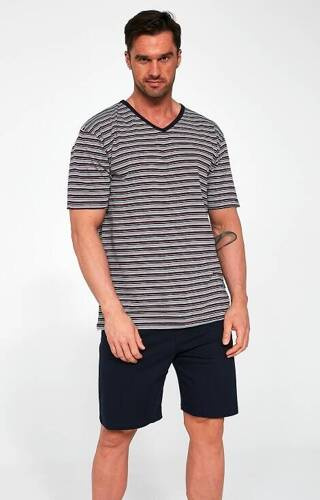 Чоловіча піжама з коротким рукавом 330/41 Cornette, - сірий меланж