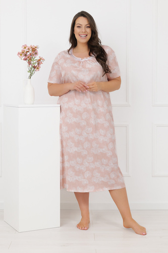 Нічна сорочка Eleni Italian Fashion 100% бавовна, короткий рукав