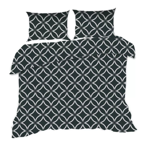 Комплект бавовняної постільної білизни Classic E24 1956N Karo