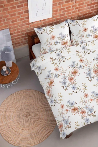 5635 A Detexpol Pastel Flowers – фланелева постільна білизна з бавовни
