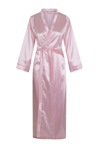 Eunika Халат жіночий довгий ByShelly -  світло-рожевий