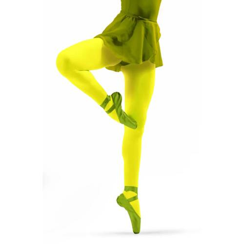 Непрозорі колготки для дівчинки 40 den Claudia Sesto Senso, - neon yellow