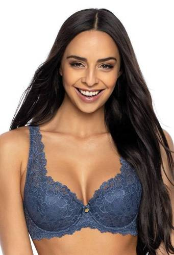 Бюстгальтер ущільнений M 053/22 Carmela Mat, - сапфір