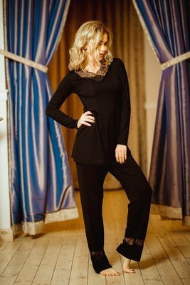 Жіночий комплект Kapas Kalimo – піжама з віскози з мереживом