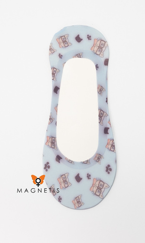 Шкарпетки-слідки жіночі DY241111 Magnetis - 406 блакитний