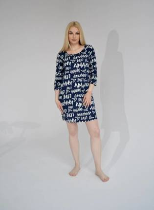 Жіноча нічна сорочкак 610 Amazing Forex - темно-синій