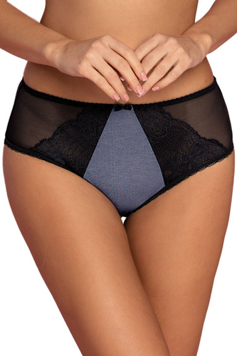 VF-438 Трусики жіночі Vena чорний, джинсовий