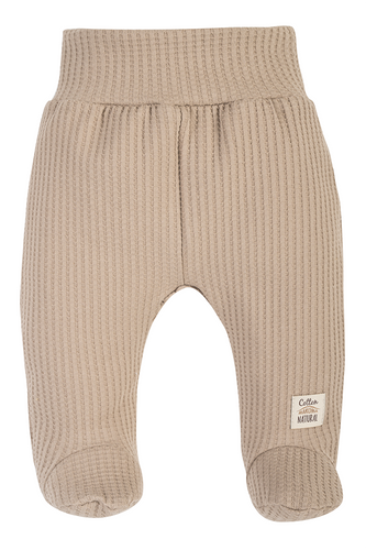 Повзунки дитячі 08249S "Natural Waffel" Makoma, - stone