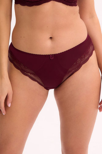 GFP 931 Veronika Трусики жіночі Gaia, chianti – бордо, з мереживом