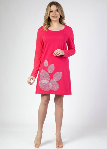 Нічна сорочка жіноча 144 Regina, - малиновий