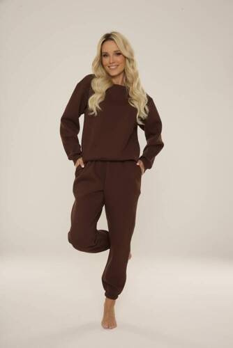 Жіночий спортивний костюм 812 Indigo Forex, - шоколадний
