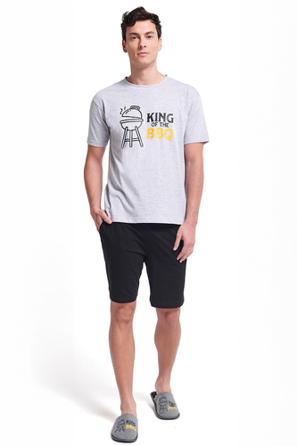 Чоловіча піжама Gianny Sorbetto – з коротким рукавом, принтом і шортами