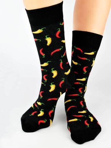 Шкарпетки чоловічі SB002 Noviti, - 23 чорний