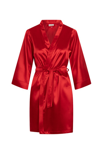 Жіночий халат сатиновий Vesna ByShelly - червоний