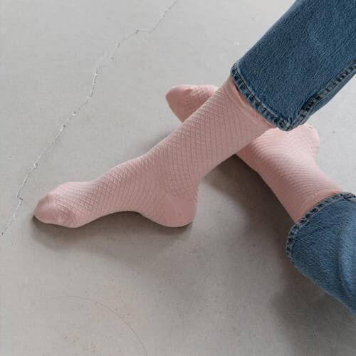 Жіночі шкарпетки ART.066 Comet 3D, - 003 світло-рожевий