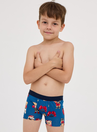 Боксерки для хлопчика 701/150, 700/150 Boxer Cornette, - бавовна, зручниий крій, з ведмедиками-боксерами