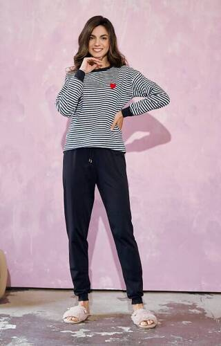 Піжама жіноча 3219 Trudy Taro, - темно-синій