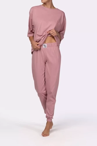 Піжама жіноча Homie shortsleeve Mona, pink