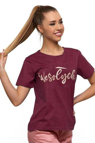 Футболка жіноча BD1600-601 Moraj - бордовий