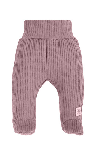 Повзунки дитячі 08249P "Natural Waffel" Makoma, - pink