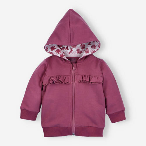 Кофта для дитини з органічної бавовни Wesoła Panda Nini фіолетовий