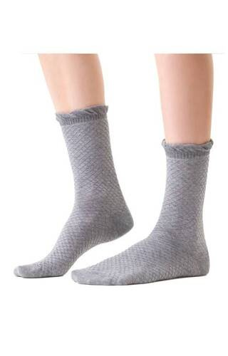 Жіночі шкарпетки ART.066 Comet 3D, - 004 сірий меланж