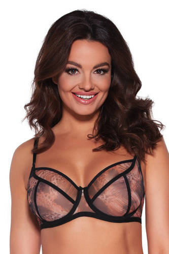 М'який бюстгальтер Maxi 2030 Ava, - wild black