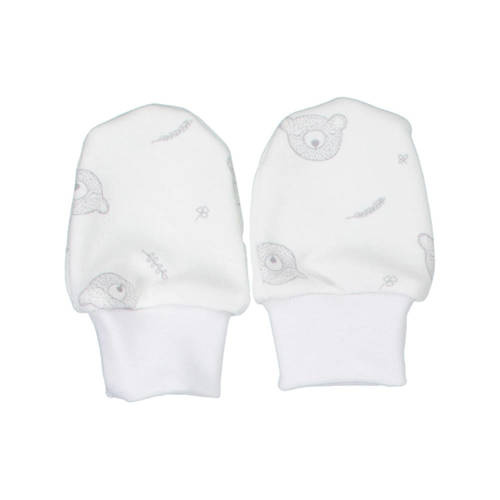 Дитячі рукавички-недрапки Miś łapki Martex, - сірий