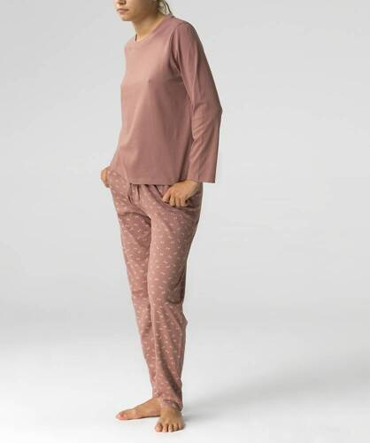 Піжама жіноча   NLP-483 Atlantic,- пудровий