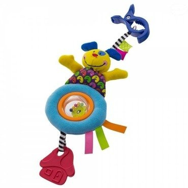 М'яка іграшка на кліпсі PIES Eurobaby