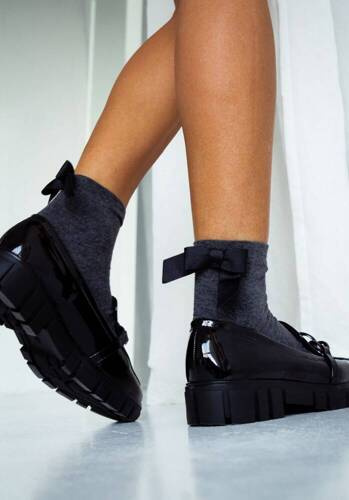 Шкарпетки жіночі Бантик 0965 Milena- графіт