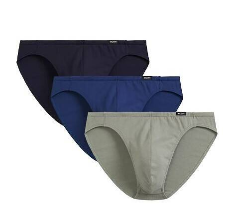 Чоловічі труси-сліпи 3MP-119 A'3 Atlantic, - темно-синій/блакитний/хакі