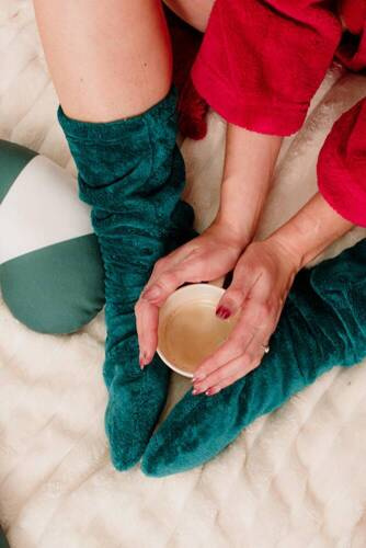 Шкарпетки для сну 553/554 Wellsoft De Lafense - зелений