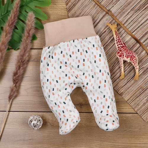 Повзунки дитячі з органічної бавовни ABN-5331/KRE Nini