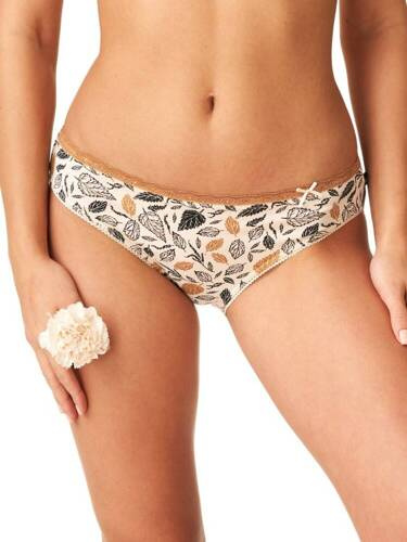 Набір жіночих трусиків 2 шт. LPR 928 A'2 Key, - бежевий/чорний