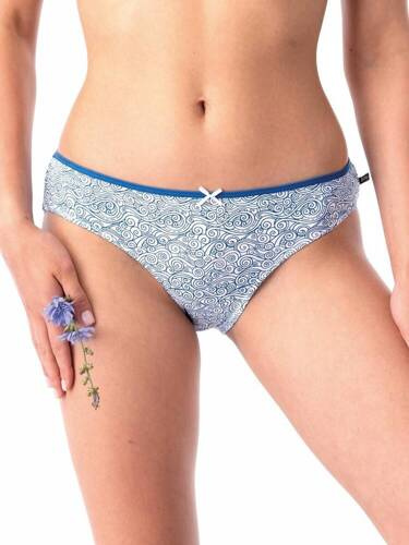 Набір жіночих трусиків 2 шт. LPR 723 A'2 Key, - темно-синій/білий