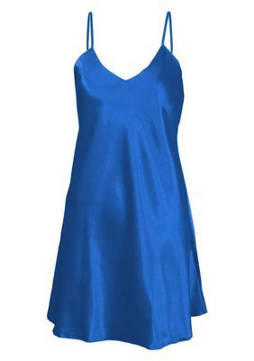 Нічна сорочка комбінація жіноча Karen Dkaren - синій