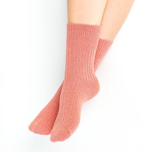 Шерстяні шкарпетки жіночі ART..093 Steven, - 024 лососевий