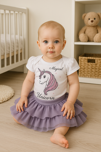 Дитяча підничка  "Unicorn" Terjan - сірий