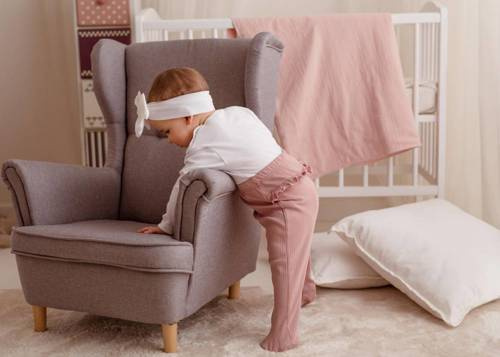 Повзунки бавовняні Basic Koala, - рожевий