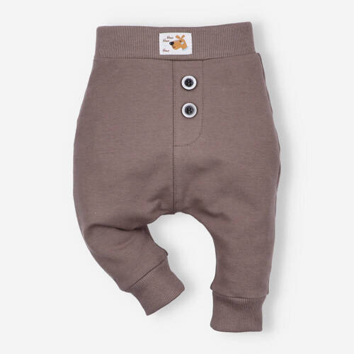Дитячі штанці з органічної бавовни ABN-4581/BRA Nini, - коричневий