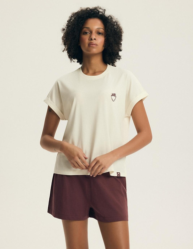 Піжама Henderson Evika 44464 – бавовна, фруктова вишивка, шорти