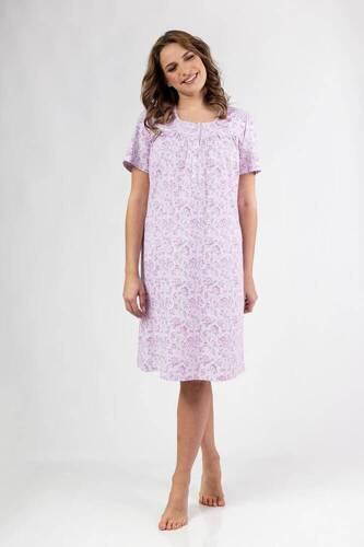 Нічна сорочка жіноча 014 Regina, - рожевий